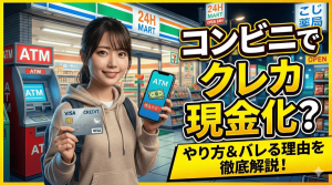 クレジットカード現金化 コンビニ