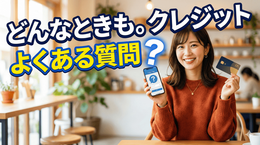 どんなときも。クレジットのよくある質問
