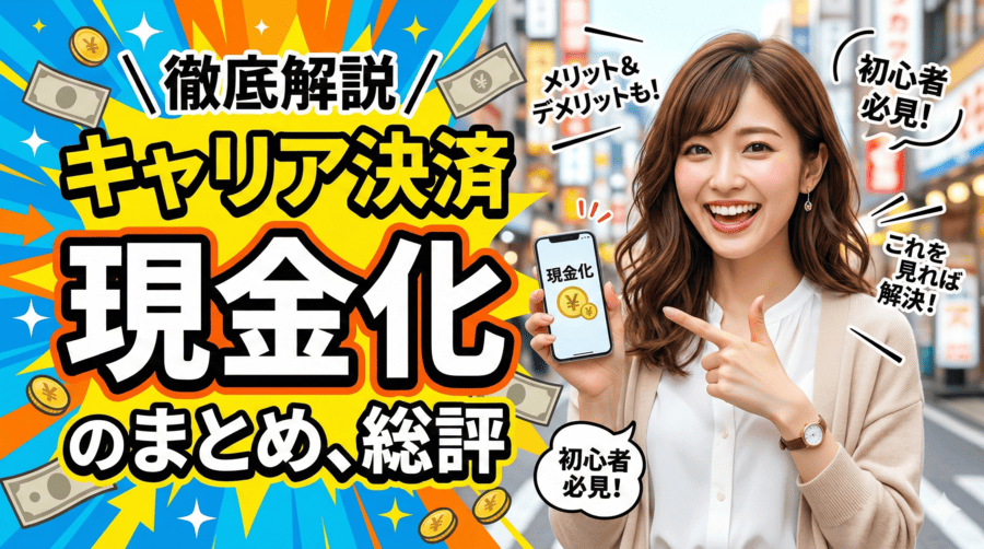 キャリア決済現金化のまとめ、総評