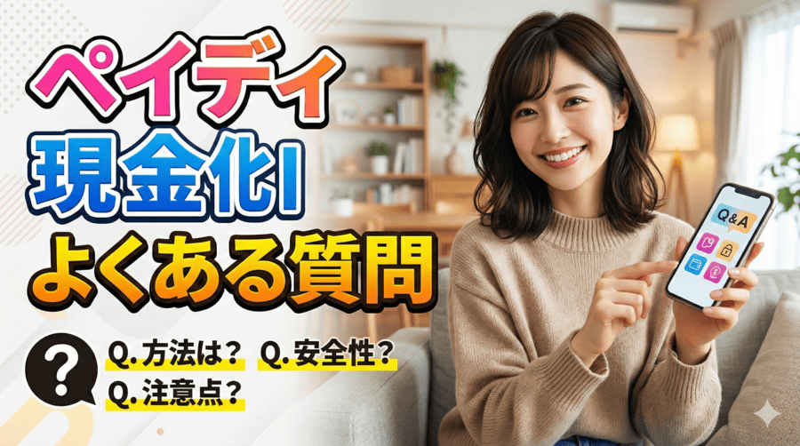 ペイディ現金化でよくある質問