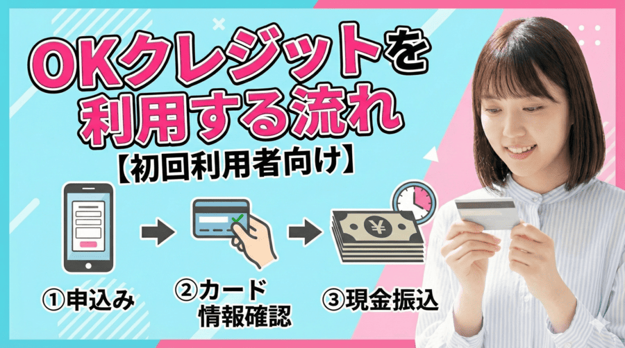 OKクレジットを利用する流れ