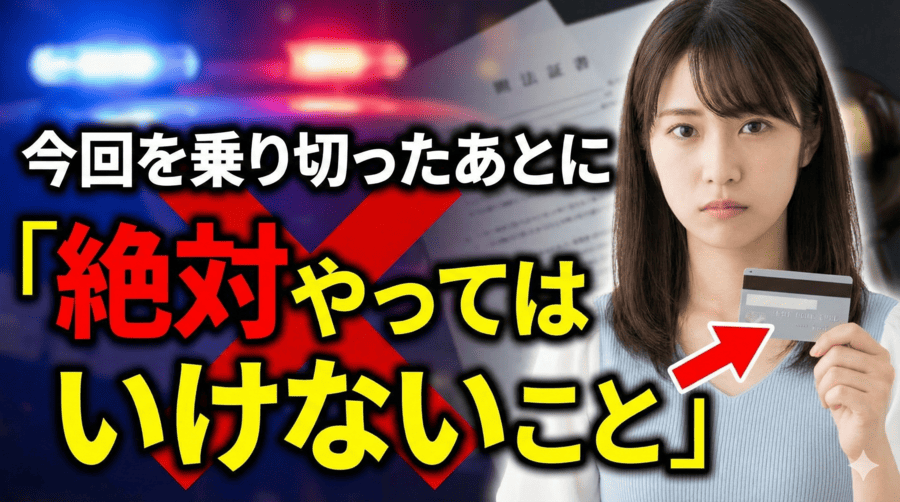 今回を乗り切ったあとに「絶対やってはいけないこと」