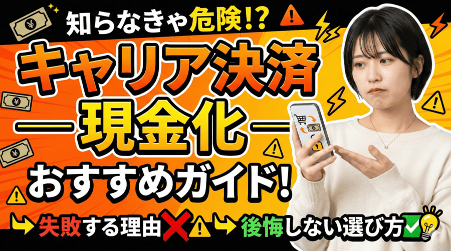 キャリア決済現金化